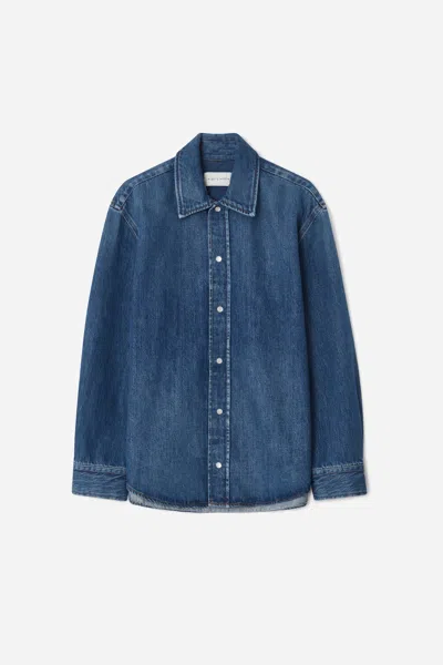 A Days March Penny Denim Overshirt In Blue