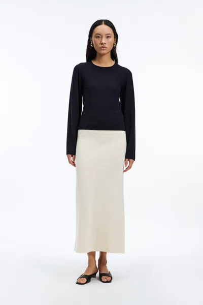 A Days March Tulip Merino Crewneck Sweater In Brown
