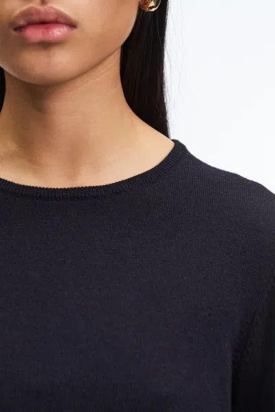 A Days March Tulip Merino Crewneck Sweater In Brown