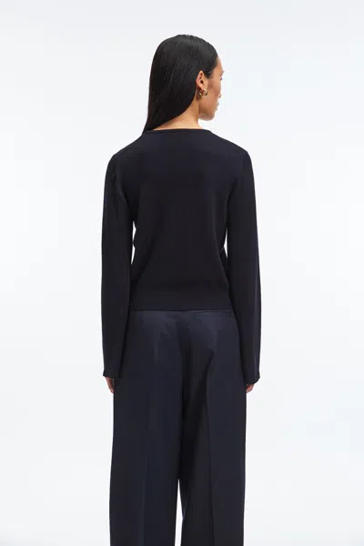 A Days March Tulip Merino Crewneck Sweater In Brown