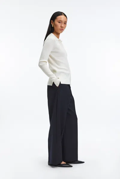 A Days March Munro Ribbed Merino Cardigan In Neutral