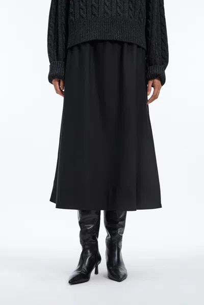 A Days March Bon Wool Skirt In Black