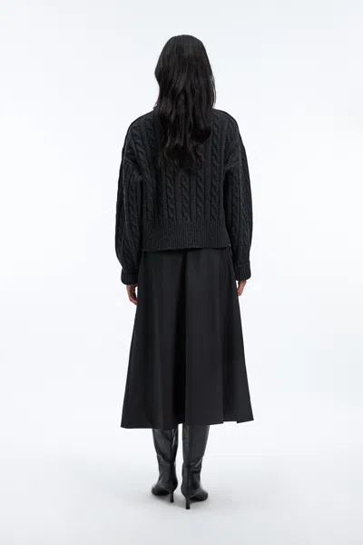 A Days March Bon Wool Skirt In Black