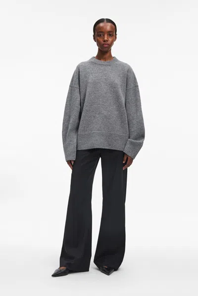 A Days March Selwyn Lambswool Sweater In Gray