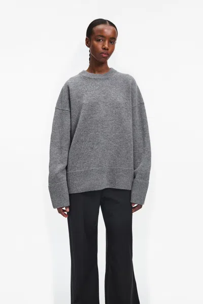 A Days March Selwyn Lambswool Sweater In Gray