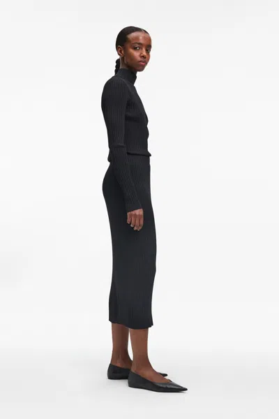 A Days March Lava Knitted Ribbed Skirt