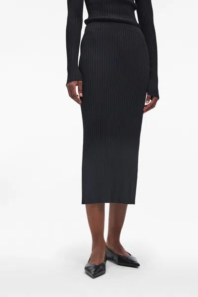A Days March Lava Knitted Ribbed Skirt