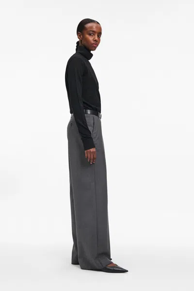 A Days March Lancer Wool Twill Trousers In Gray