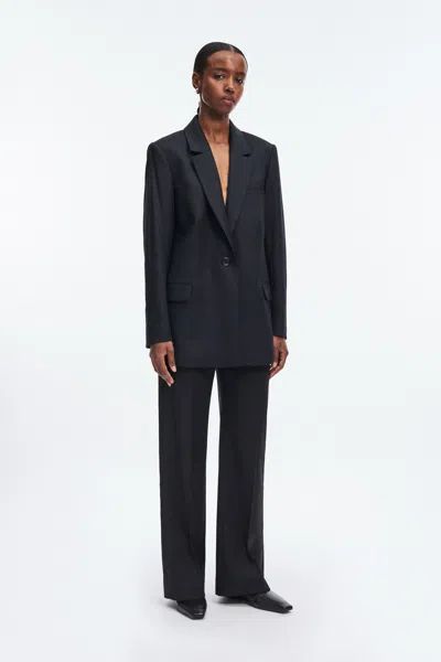 A Days March Avenue Wool Blazer In Black