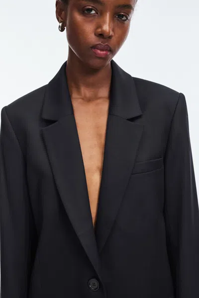 A Days March Avenue Wool Blazer In Black