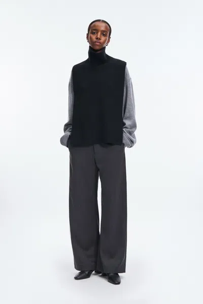 A Days March Emilia Wool Bib In Black