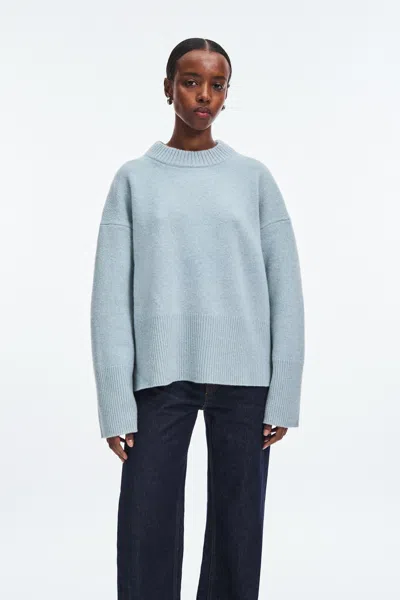A Days March Coleen Boiled Merino Sweater In Blue