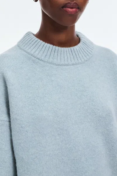 A Days March Coleen Boiled Merino Sweater In Blue