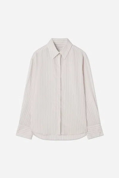 A Days March Savoy Striped Modal Shirt In Pink