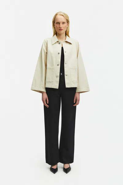 A Days March Whitney Denim Jacket In Neutral