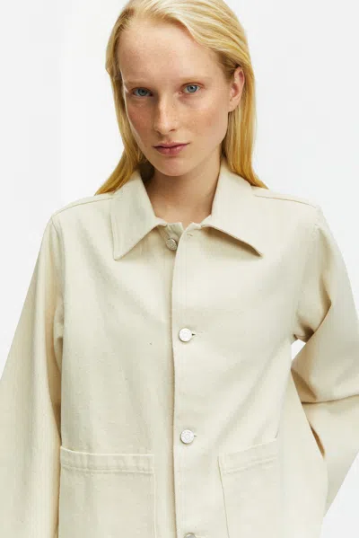 A Days March Whitney Denim Jacket In Neutral
