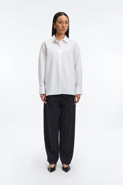 A Days March Savona Poplin Shirt In White