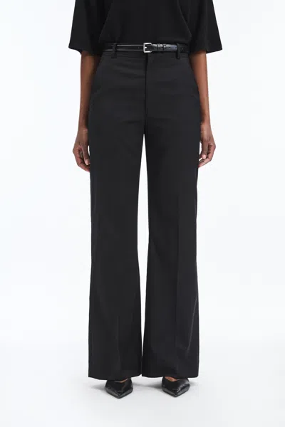 A Days March Sagal Wool Trousers In Black