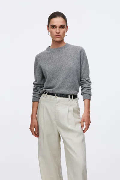 A Days March Metzner Cashmere Crewneck In Gray