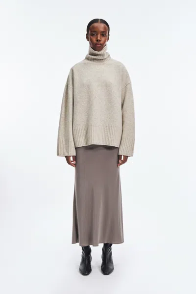 A Days March Jules Boiled Merino Rollerneck In Neutral