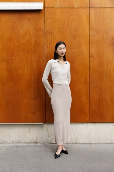 A Days March Lemarr Merino Wrap Top In Neutral