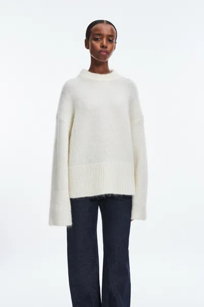A Days March Coleen Mohair Sweater In White