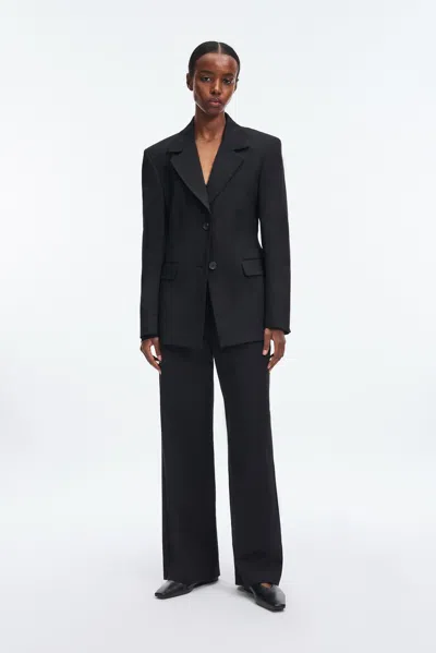 A Days March Liv Waisted Blazer In Black
