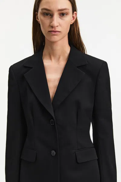 A Days March Liv Waisted Blazer In Black