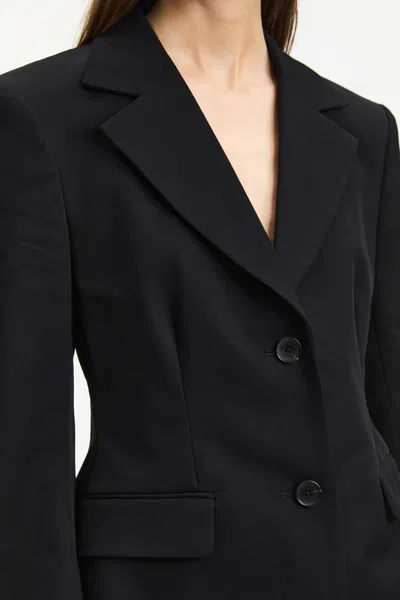 A Days March Liv Waisted Blazer In Black