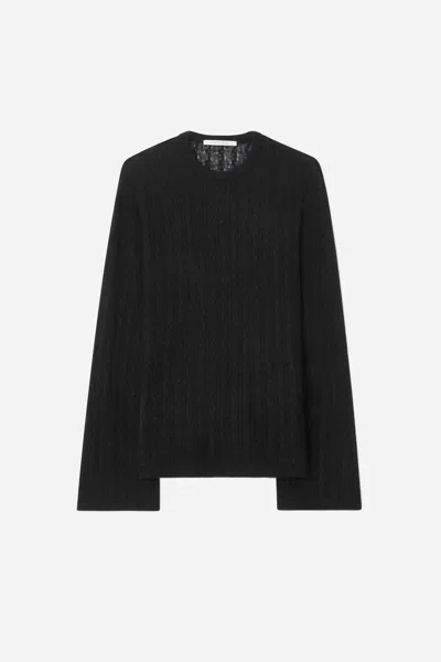 A Days March Seattle Cable Alpaca Merino Sweater In Black
