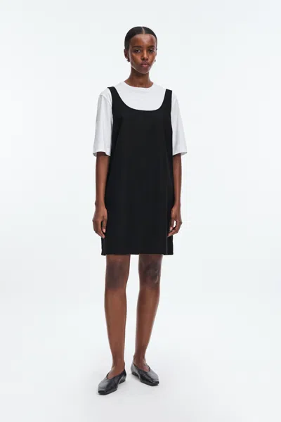 A Days March Maria Wool Dress In Black