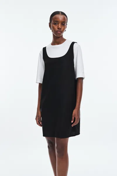 A Days March Maria Wool Dress In Black
