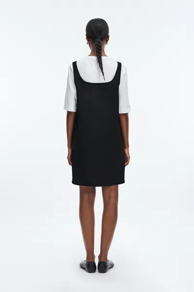A Days March Maria Wool Dress In Black