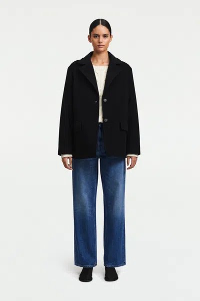 A Days March Lauren Heavy Wool Jacket In Black
