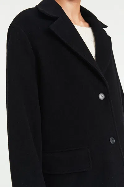 A Days March Lauren Heavy Wool Jacket In Black