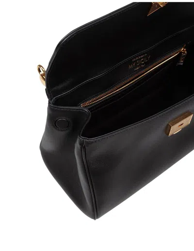 Dolce & Gabbana My Sicily Handbag In Plongé Calfskin