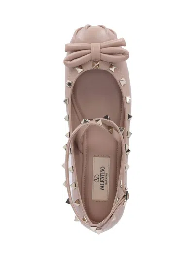 Valentino Garavani Flat Shoes In Pink