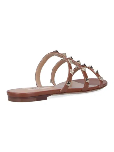 Valentino Garavani Sandals In Brown