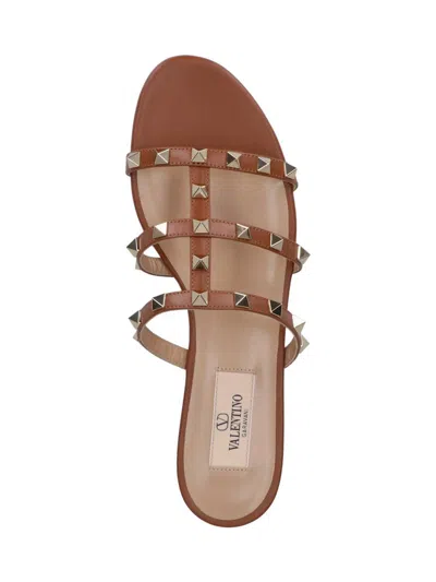 Valentino Garavani Sandals In Brown