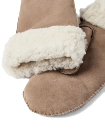 Brunello Cucinelli Shearling Gloves