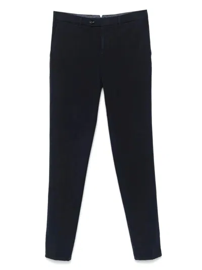 Brunello Cucinelli Cotton Chino Trousers Clothing In Black
