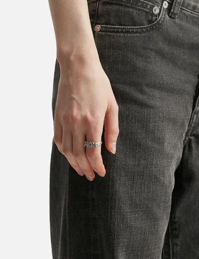Maria Black Mom Ring In Metallic