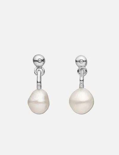 Maria Black Operaen Studs In Metallic