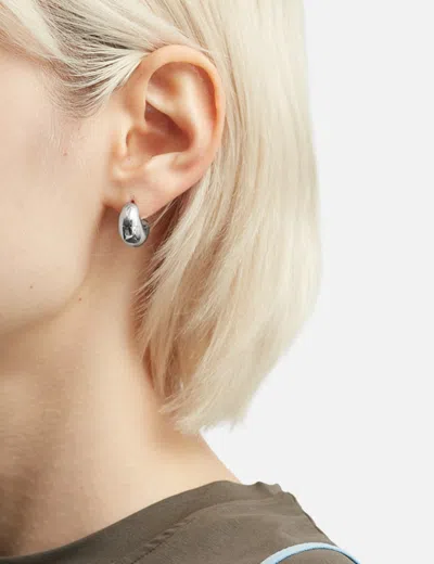Maria Black Tryvann Pillow Earring In White