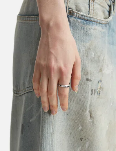 Maria Black Vayu Ring In White