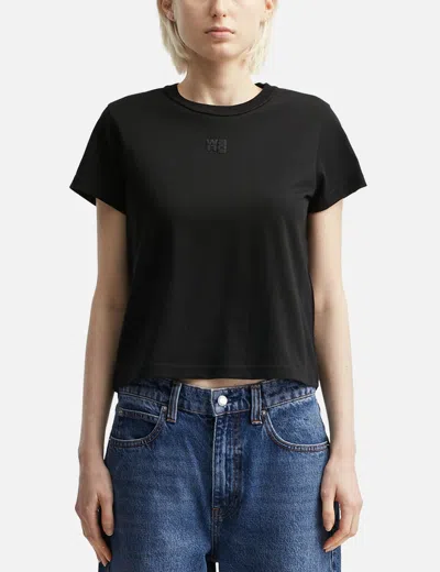 Alexander Wang T T By Alexander Wang Essential T-shirt In Black