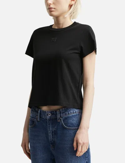 Alexander Wang T T By Alexander Wang Essential T-shirt In Black