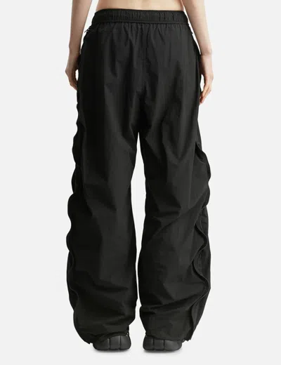 Alexander Wang T Logo Drawcord Track Pants In Black