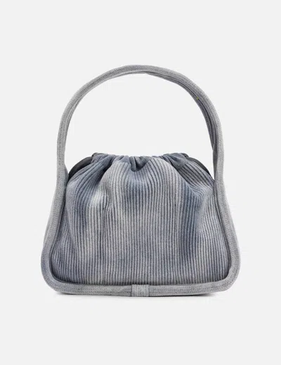 Alexander Wang Small Ryan Ribbed Shoulder Bag