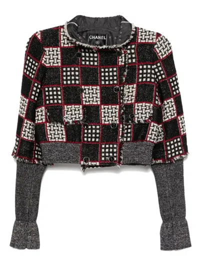 Pre-owned Chanel 2007 Tweed Double-breasted Jacket